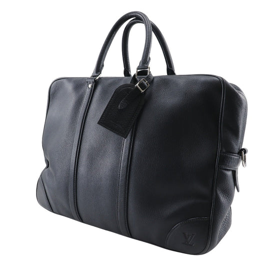 LOUIS VUITTON Business bag M93151 Grain Calfskin Leather black Naxos Porto Document Voyage GM