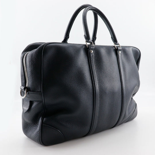 LOUIS VUITTON Business bag M93151 Grain Calfskin Leather black Naxos Porto Document Voyage GM
