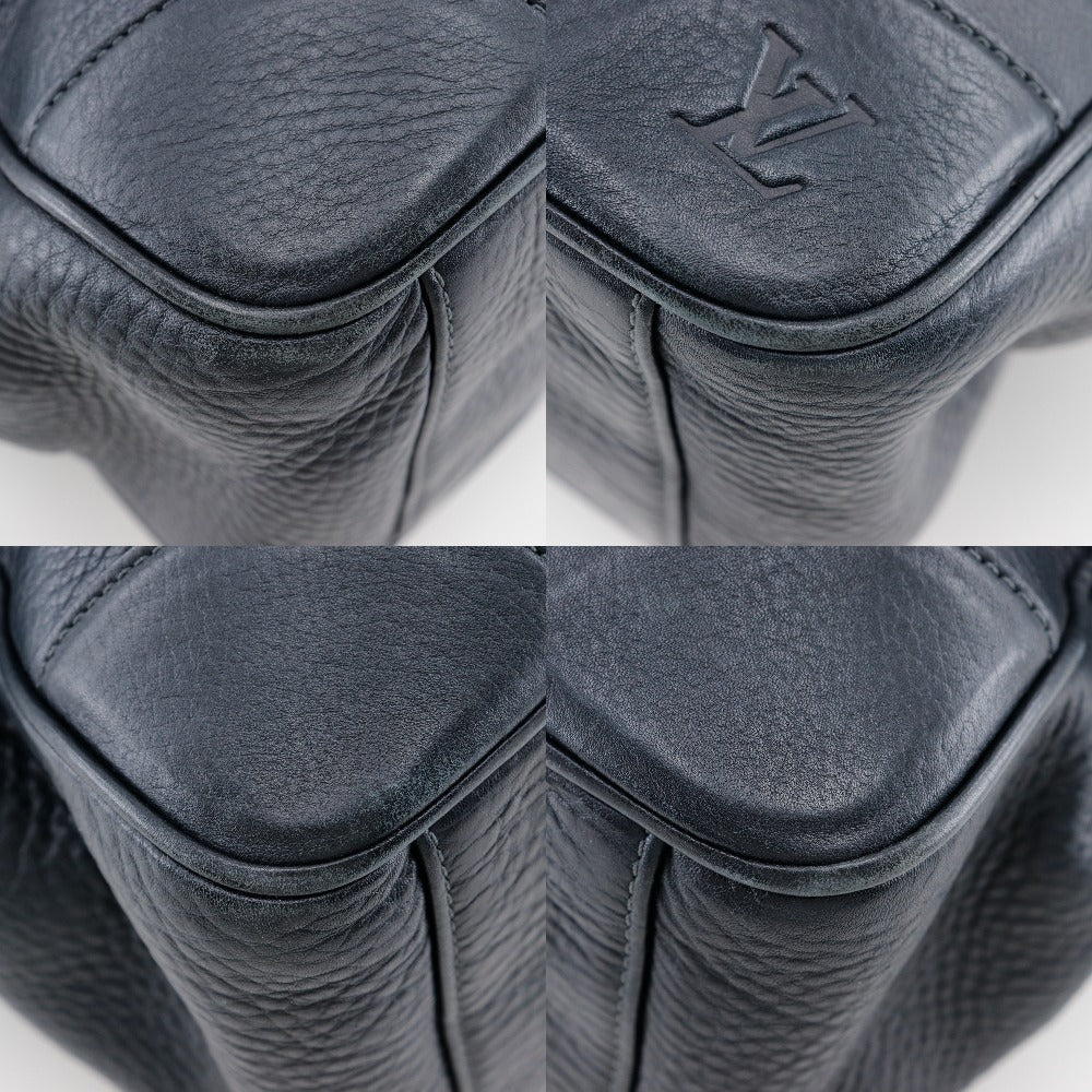 LOUIS VUITTON Business bag M93151 Grain Calfskin Leather black Naxos Porto Document Voyage GM