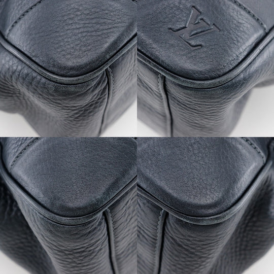 LOUIS VUITTON Business bag M93151 Grain Calfskin Leather black Naxos Porto Document Voyage GM