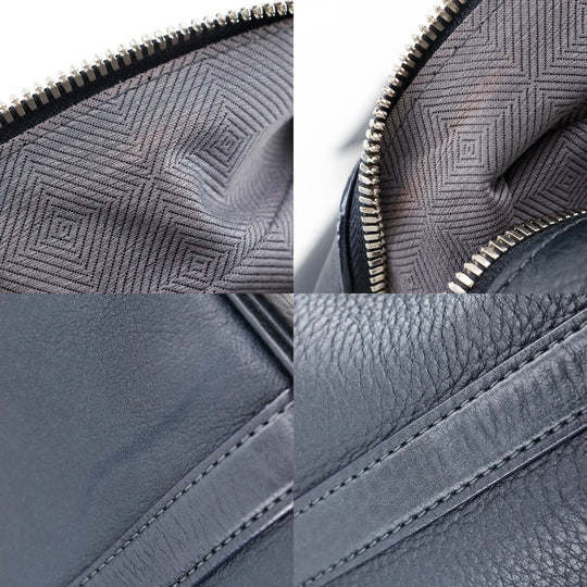 LOUIS VUITTON Business bag M93151 Grain Calfskin Leather black Naxos Porto Document Voyage GM