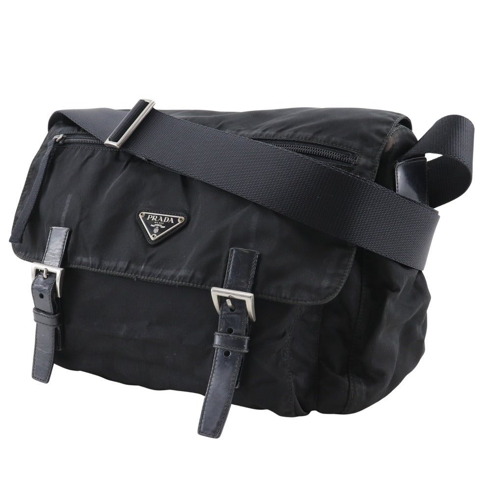 PRADA Shoulder Bag Nylon black