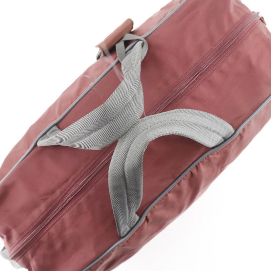 PRADA SPORTS Boston Duffel bag Nylon Brown 2WAYShoulder unisex(Unisex) Used Authentic