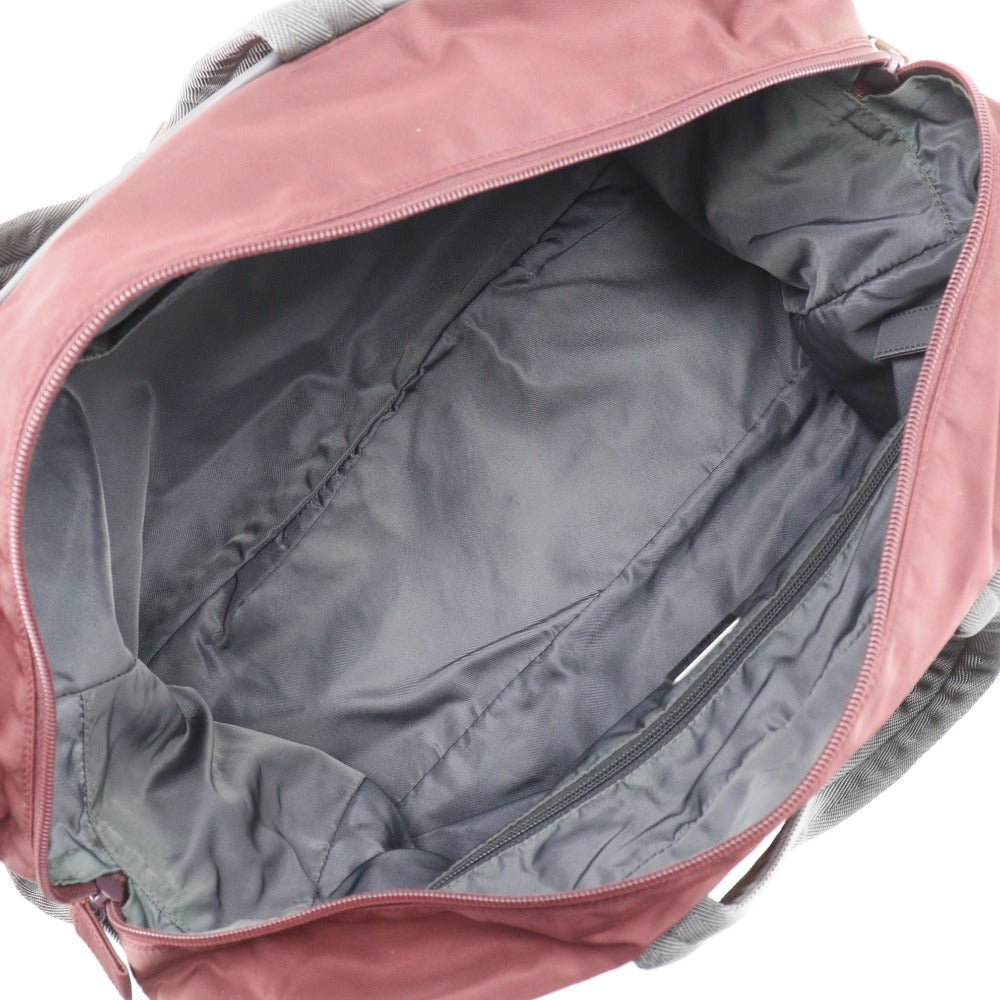 PRADA SPORTS Boston Duffel bag Nylon Brown 2WAYShoulder unisex(Unisex) Used Authentic