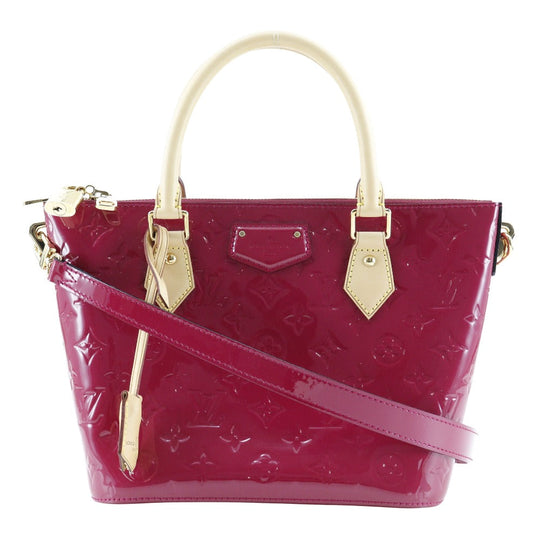 LOUIS VUITTON Handbag ‚l90166 Monogram Vernis pink 2WAYShoulder Montebello PM Women Used Authentic