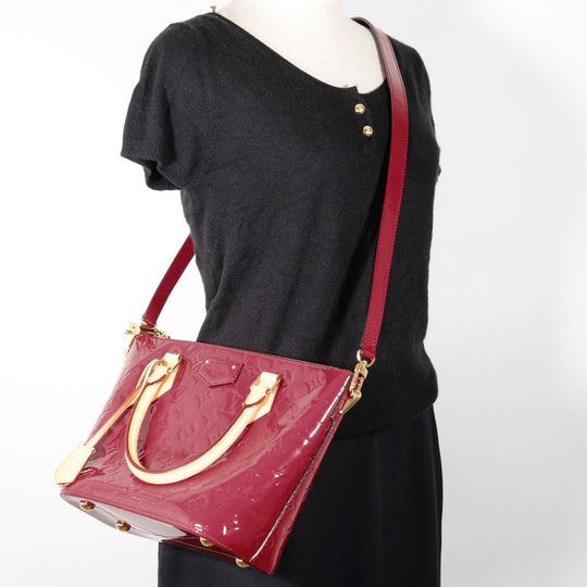 LOUIS VUITTON Handbag ‚l90166 Monogram Vernis pink 2WAYShoulder Montebello PM Women Used Authentic