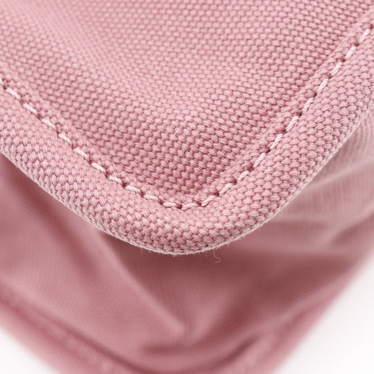 MARC JACOBS Tote Bag H052M06FA21 668 canvas pink logo Women Used Authentic