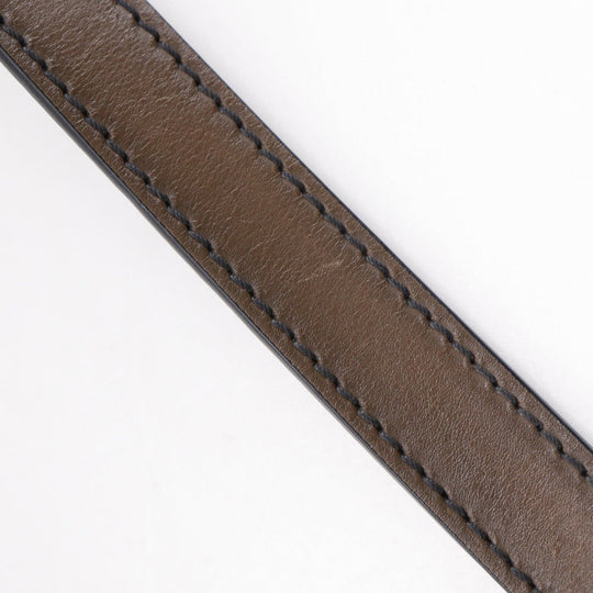 Berluti Handbag leather Brown 2WAYShoulder Scrit Calligraphy Tujour Gulliver mens Used Authentic