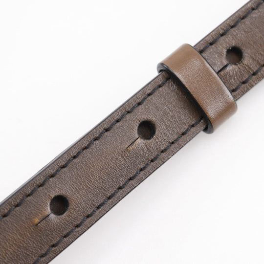 Berluti Handbag leather Brown 2WAYShoulder Scrit Calligraphy Tujour Gulliver mens Used Authentic