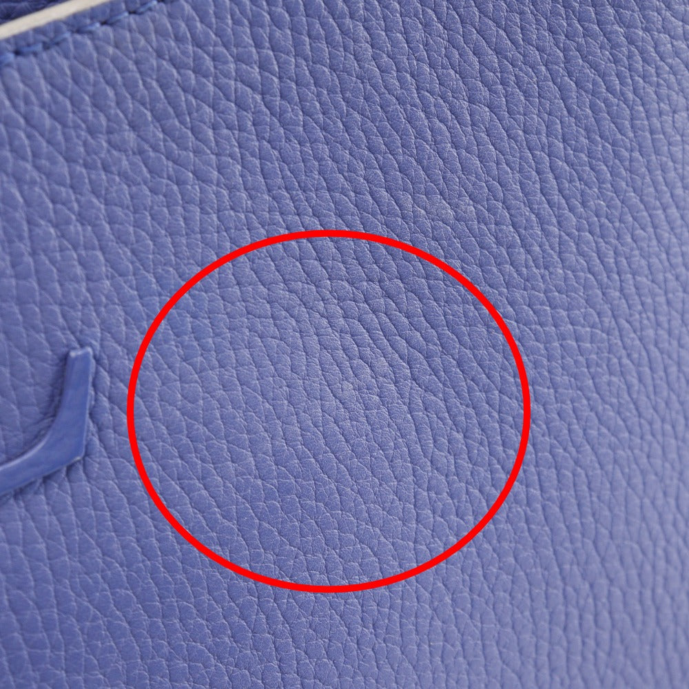 LOUIS VUITTON Handbag M20547 Taurillon Clemence Leather blue Parnasea CAPCSINE MM Women Used Authentic