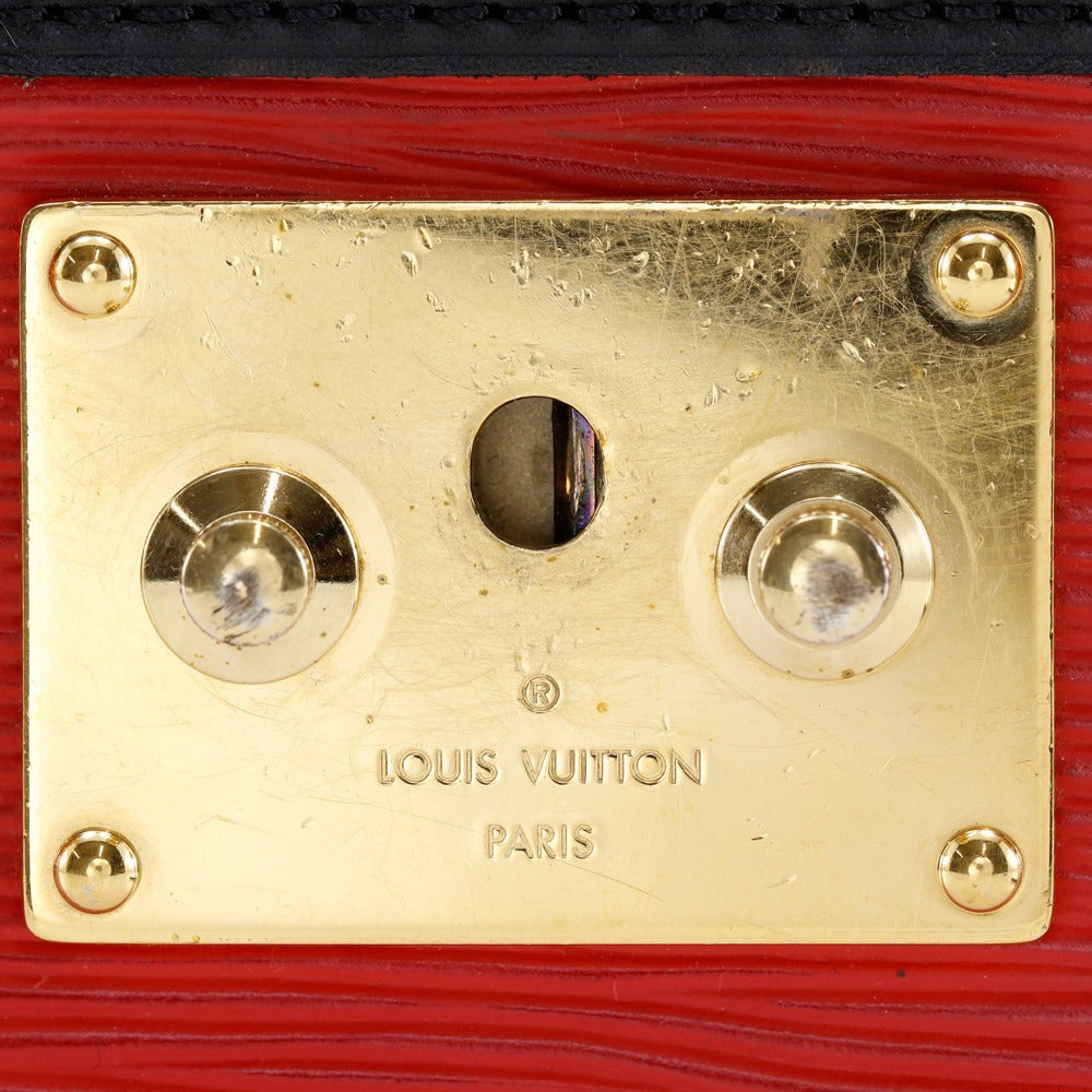 LOUIS VUITTON Shoulder Bag M51697 Epi Leather Red 2-way clutch Trunk clutch Women Used Authentic