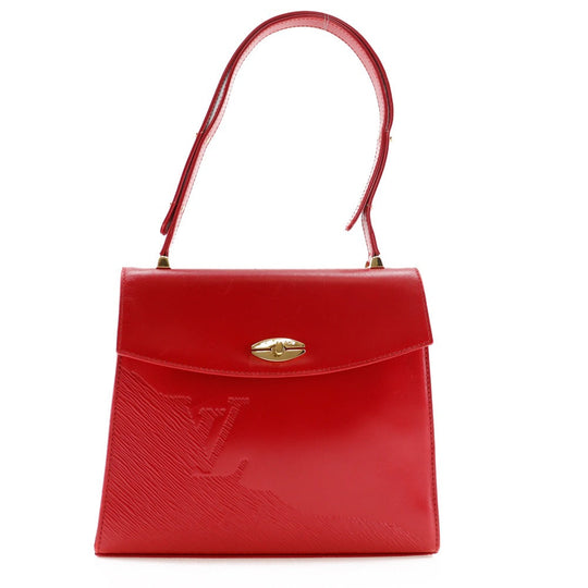 LOUIS VUITTON Shoulder Bag M63947 Calfskin , Epi Leather Red Opera line Spartan Women Used Authentic