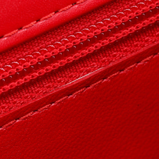 LOUIS VUITTON Shoulder Bag M63947 Calfskin , Epi Leather Red Opera line Spartan Women Used Authentic