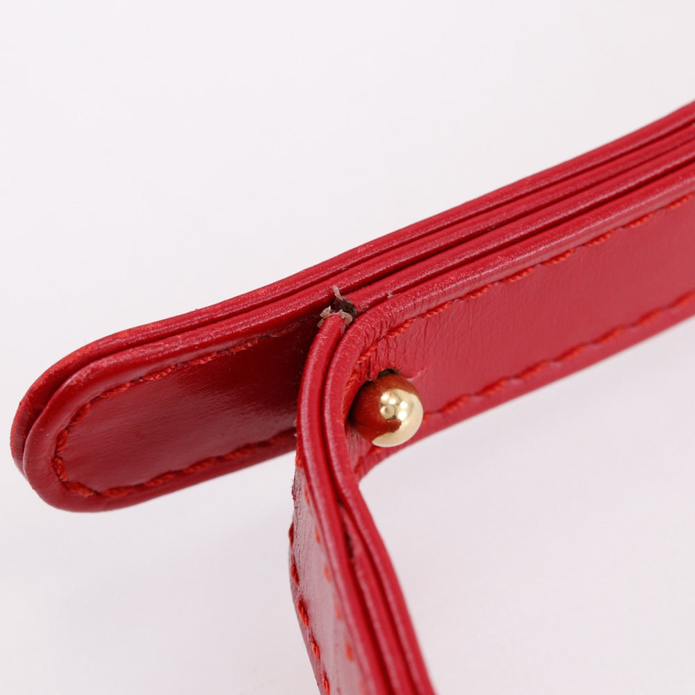 LOUIS VUITTON Shoulder Bag M63947 Calfskin , Epi Leather Red Opera line Spartan Women Used Authentic