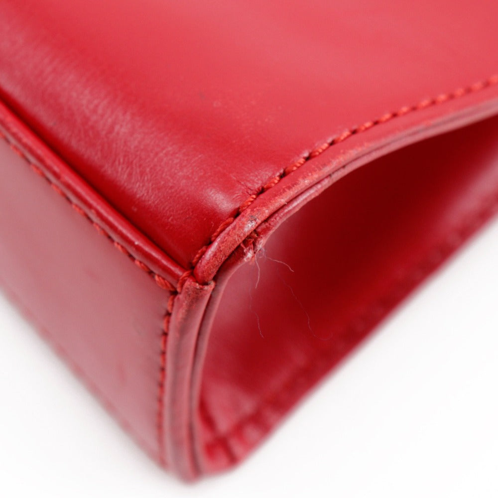 LOUIS VUITTON Shoulder Bag M63947 Calfskin , Epi Leather Red Opera line Spartan Women Used Authentic