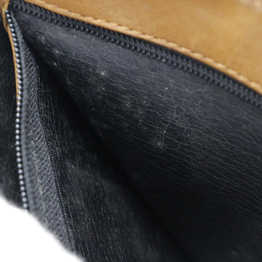 Christian Dior Shoulder Bag leather black Women Used Authentic