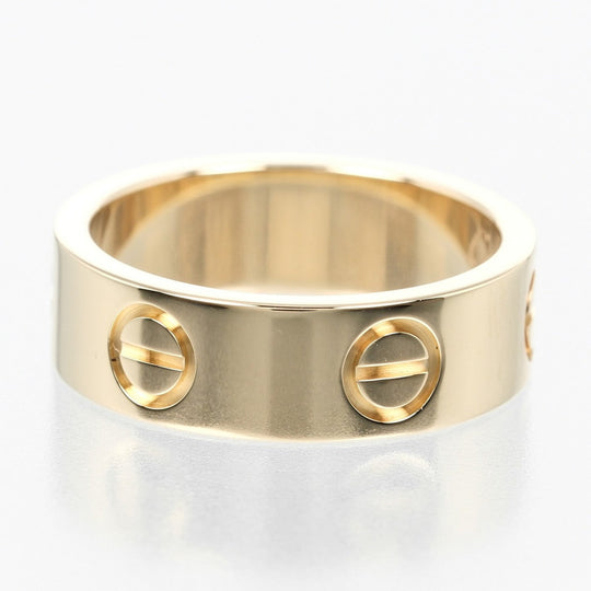 CARTIER Ring K18 yellow gold gold love Women 48 Used Authentic