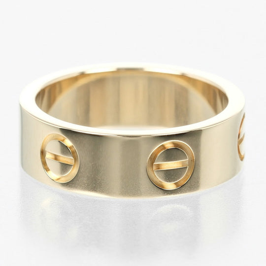 CARTIER Ring K18 yellow gold gold love Women 48 Used Authentic