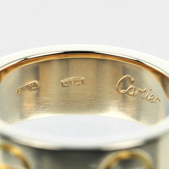 CARTIER Ring K18 yellow gold gold love Women 45 Used Authentic