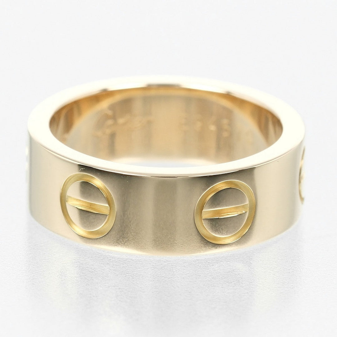 CARTIER Ring K18 yellow gold gold love Women 45 Used Authentic