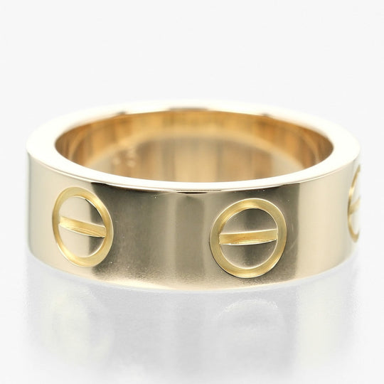 CARTIER Ring K18 yellow gold gold love Women 45 Used Authentic