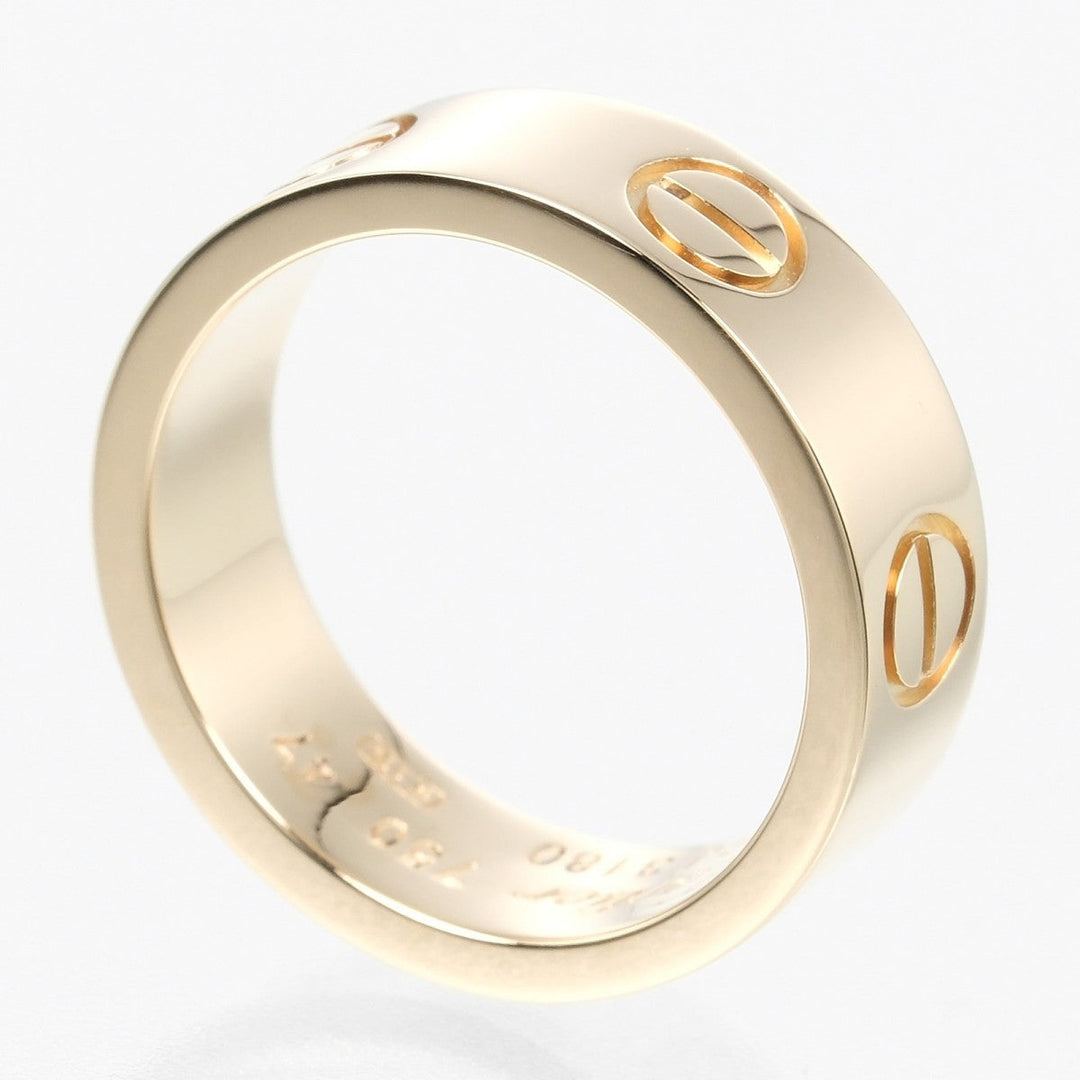 CARTIER Ring K18 yellow gold gold love Women 47 Used Authentic