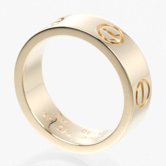 CARTIER Ring K18 yellow gold gold love Women 47 Used Authentic