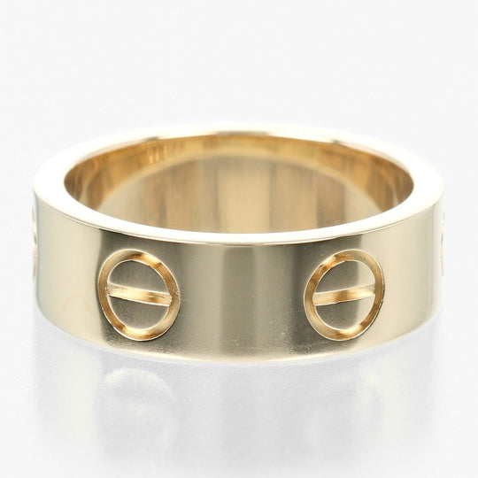 CARTIER Ring K18 yellow gold gold love Women 47 Used Authentic
