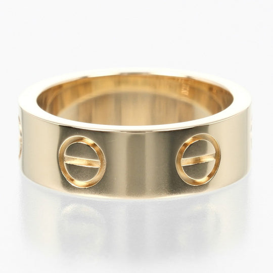 CARTIER Ring K18 yellow gold gold love Women 47 Used Authentic