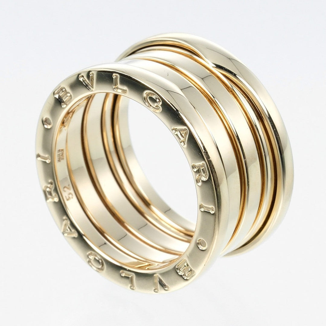 BVLGARI Ring K18 yellow gold gold B. ZERO 1 4 band 52