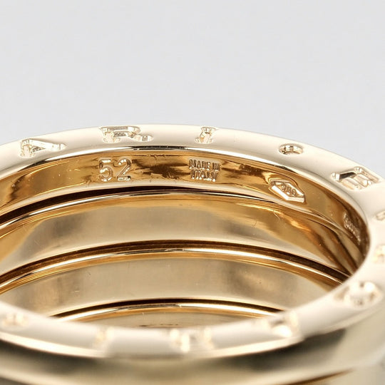 BVLGARI Ring K18 yellow gold gold B. ZERO 1 4 band 52