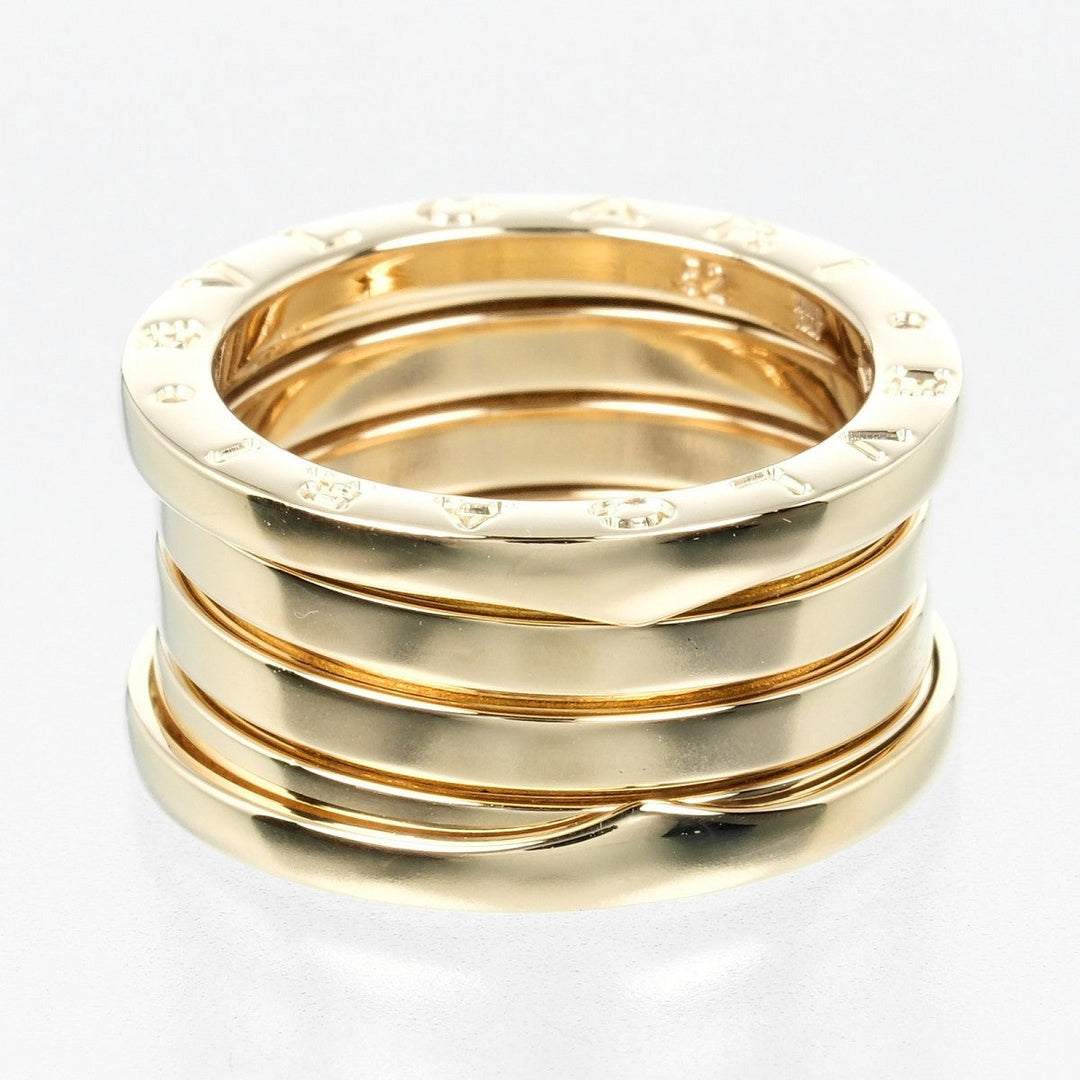 BVLGARI Ring K18 yellow gold gold B. ZERO 1 4 band 52