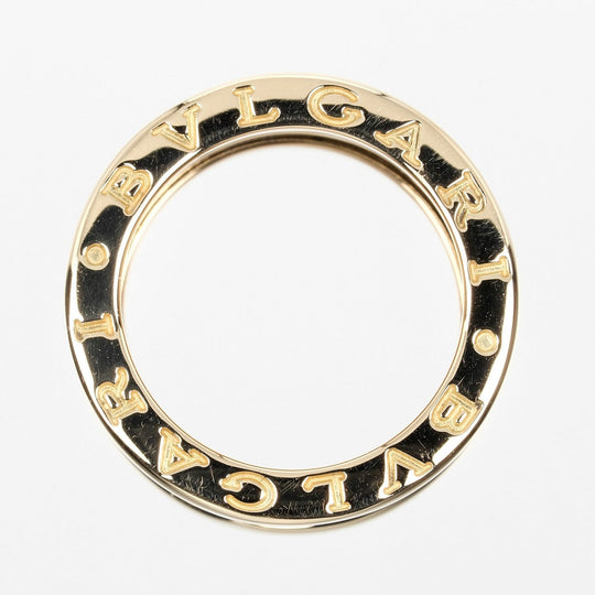 BVLGARI Ring K18 yellow gold gold Be zero one B. ZERO 1 4 band Women 47 Used Authentic