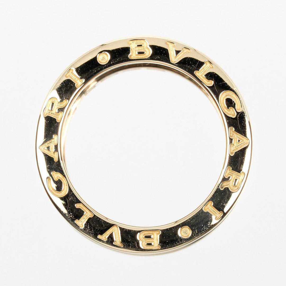 BVLGARI Ring K18 yellow gold gold Be zero one B. ZERO 1 4 band Women 47 Used Authentic