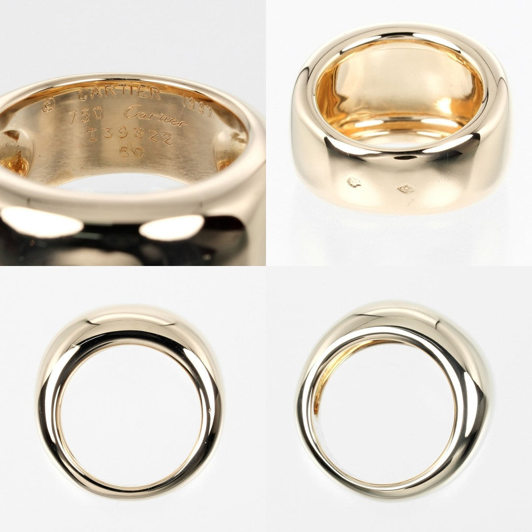 CARTIER Ring K18 yellow gold gold Nouvelberg 50