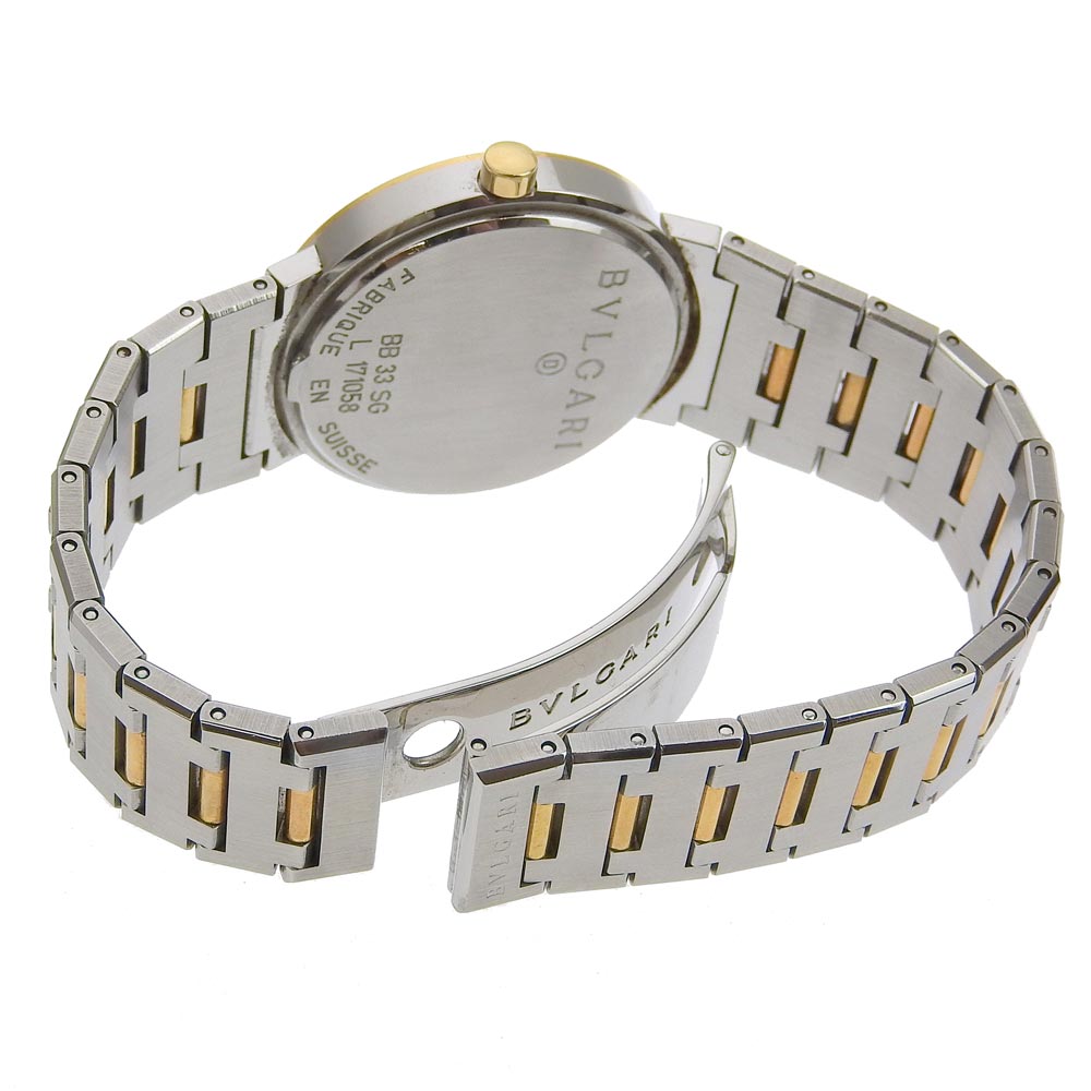 BVLGARI Watches Quartz BB33SG Stainless Steel black Bulgari Bulgari black dial