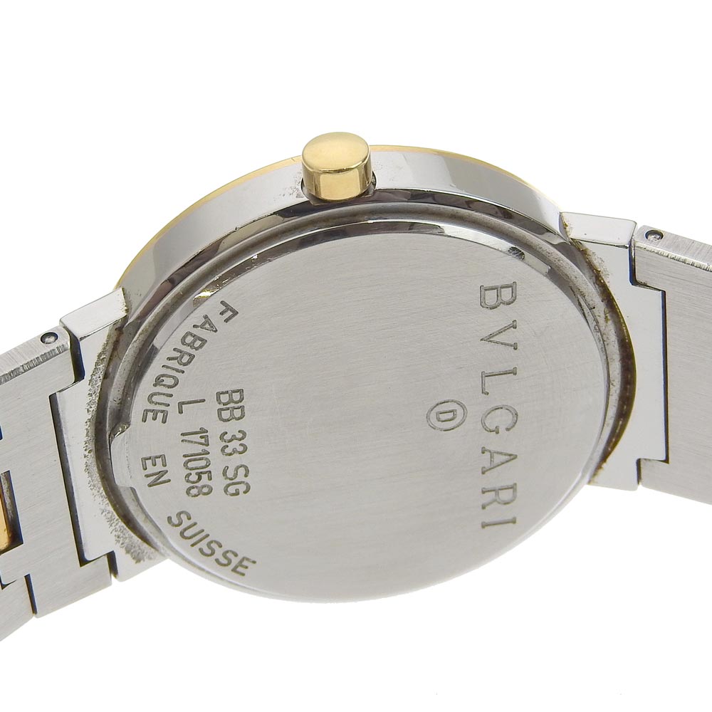 BVLGARI Watches Quartz BB33SG Stainless Steel black Bulgari Bulgari black dial