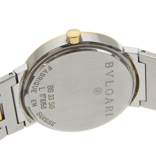BVLGARI Watches Quartz BB33SG Stainless Steel black Bulgari Bulgari black dial