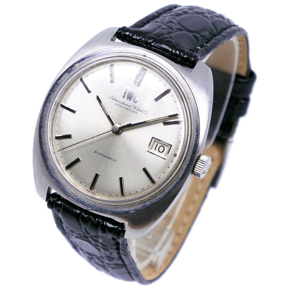 IWC Watches Mechanical Automatic R819AD Stainless Steel Silver cal.8541B Old Inter Silver dial mens Used Authentic
