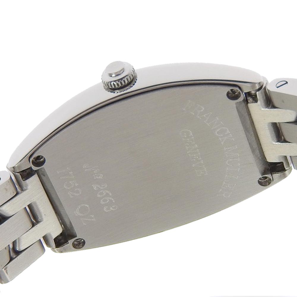 FRANCK MULLER Watches Quartz 1752QZ Stainless Steel Silver Sunset Tonookabex black dial Women Used Authentic