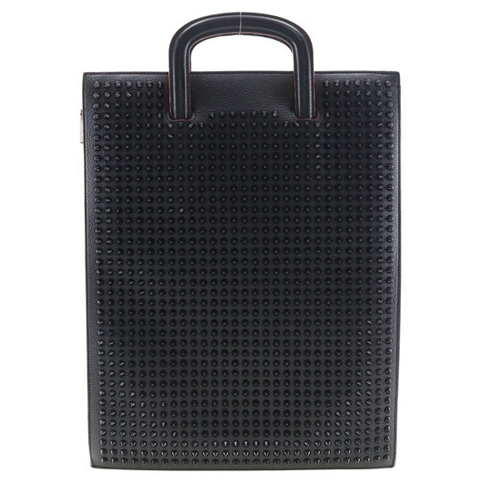 Christian Louboutin Handbag Calfskin black mens Used Authentic