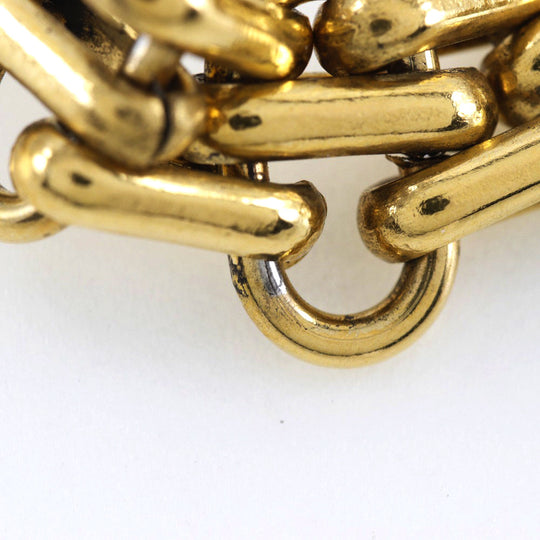 CHANEL key ring Plated Gold gold Bag charm Key ring COCO Mark Women Used Authentic