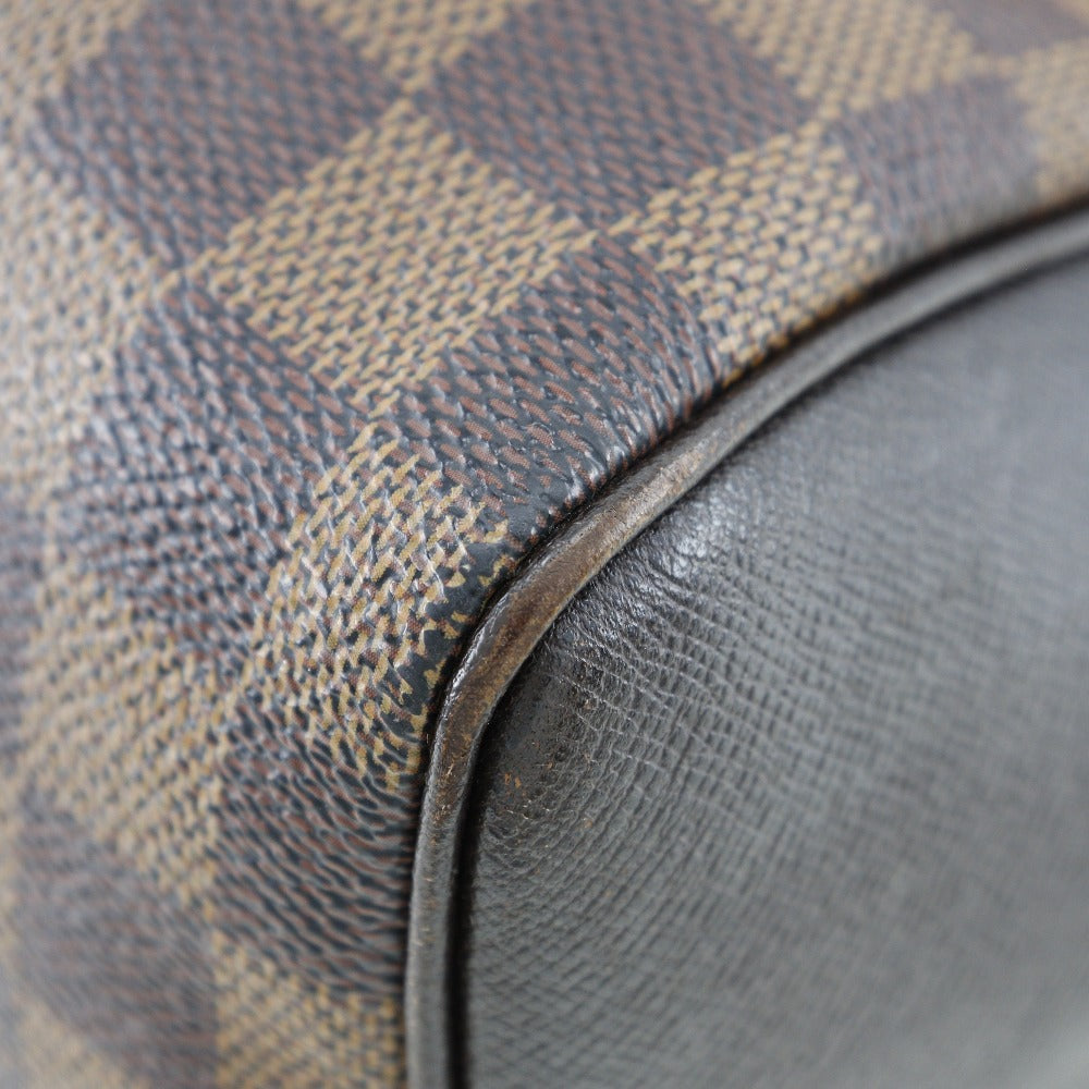 LOUIS VUITTON Handbag N51150 Damier canvas Brown Brera Women Used Authentic