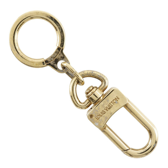 LOUIS VUITTON key ring Plated Gold gold Bag charm Key ring Anokle unisex(Unisex) Used Authentic