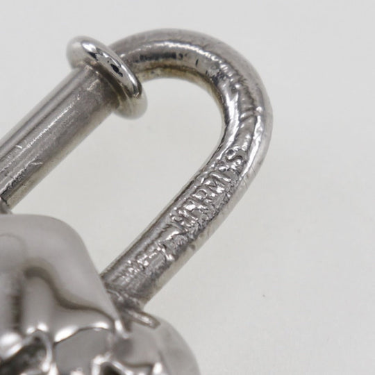 HERMES Cadena metallic Silver charm Accessories Women Used Authentic