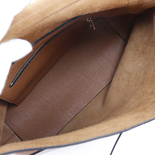 LOEWE Shoulder Bag 319.41.R65 leather Brown Women Used Authentic