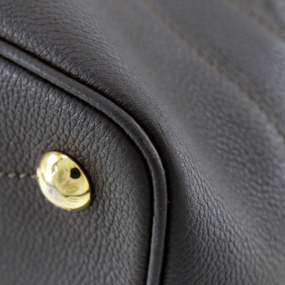 LOUIS VUITTON Tote Bag M40516 Monogram Ann Platt Brown Citadine PM Women Used Authentic