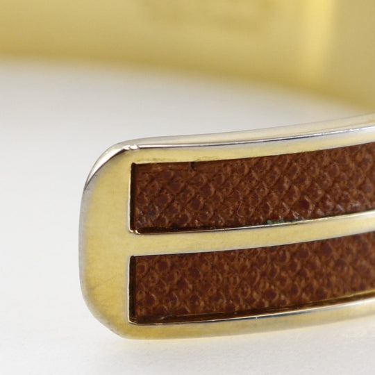 LOEWE Bangle Plated Gold gold Bangle Women Used Authentic
