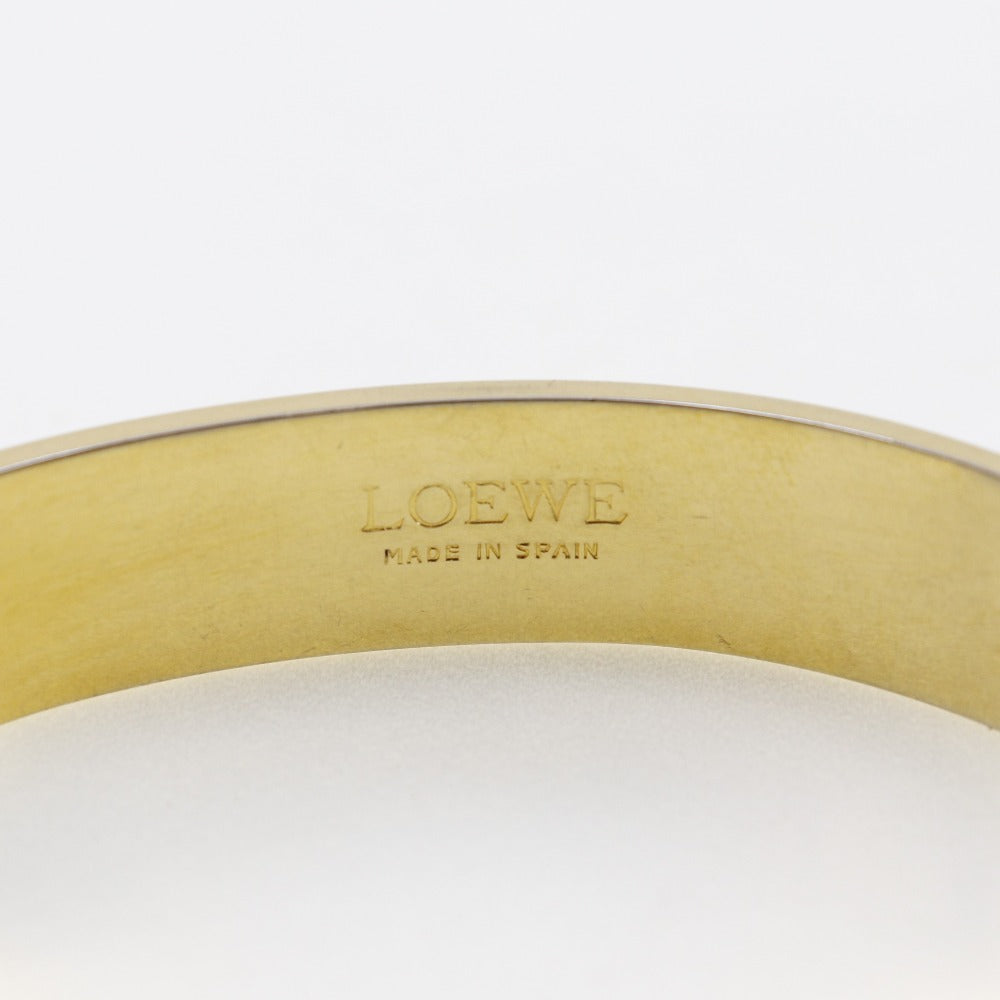 LOEWE Bangle Plated Gold gold Bangle Women Used Authentic