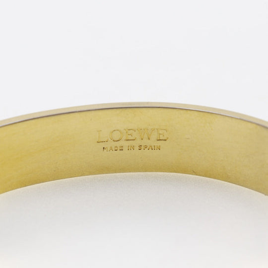 LOEWE Bangle Plated Gold gold Bangle Women Used Authentic